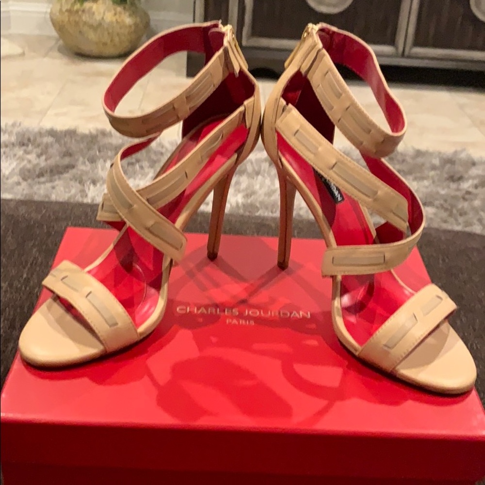 Charles Jourdan Brenna Nudlea Heels